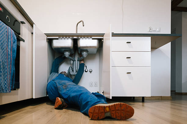 Professional Leak Detection technician working in Cookstown, NJ